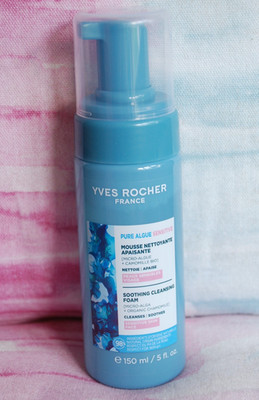 YVES ROCHER Pure Algue Sensitive BERUHIGENDER REINIGUNGSSCHAUM 150ml Neu!