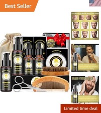 Professional Beard Grooming Kit Anti-Itch Solutions Trimming Essentials