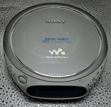 Sony Walkman D-NE509 Portable CD Player Wireless AM/FM 40hr Silver/Gray
