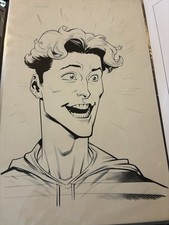 Full Page Splash William Invincible Best Friend Ryan Ottley Kirkman Original Art