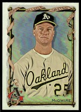 Mark McGwire 2023 Topps Allen & Ginter #67 Silver Portrait Athletics Baseball