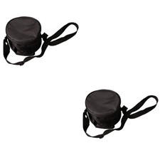 Set of 2 Tongue Drum Case Carrying Carring for Small Steel