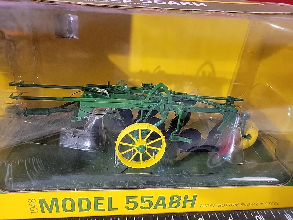 John Deere 55ABH 3B Plow 1/16 Diecast Farm Implement Replica By SpecCast  - Image 3 of 4