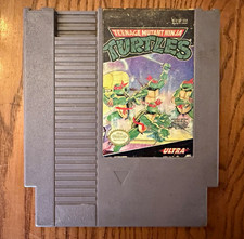 Teenage Mutant Ninja Turtles Nintendo NES Ultra Games Cartridge NTSC-U/C