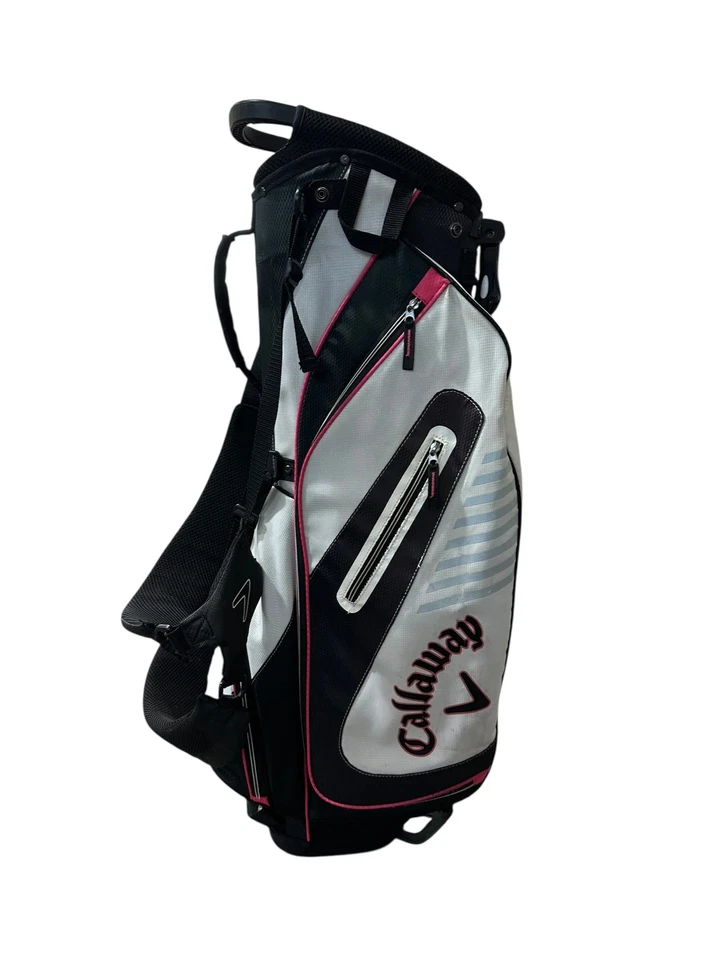 Callaway Stand Bag 5-Way Divider 4 Pockets Harness Handle Rain Hood - Image 2 of 4