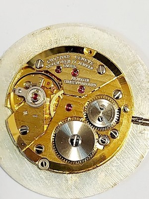 Uhrwerk Chopard Geneve, Cal. 7001 Handaufzug, Swiss Made. Läuft