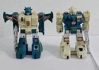 B-246 VINTAGE 1980'S HASBRO G1 TRANSFORMERS JUMPSTARTERS TOPSPIN & TWIN TWIST
