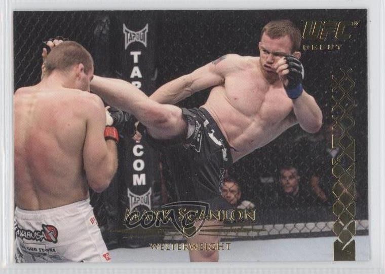 2011 Topps UFC Title Shot Gold Mark Scanlon #132 Rookie RC 0f4
