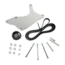 LS Truck SUV Dual Alternator Bracket Kit for GM 4.8L 5.3L 6.0L 6.2L Silver