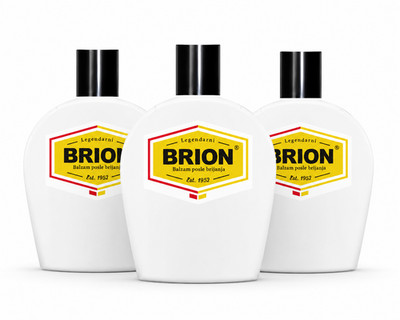   3x Brion After-Shave Balm 100 ml   Pflege & Feuchtigkeit nach der Rasur