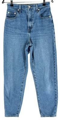 LEVIS STRAUS & CO Damen High Loose Taper Jeans Größe W25 L27