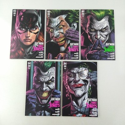 Batman Three Jokers #2 Variant Set of 5 Lot NM (2020 DC Comics)