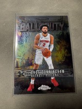 2025-26 Topps Chrome - Ball of Duty Cade Cunningham #BD-11