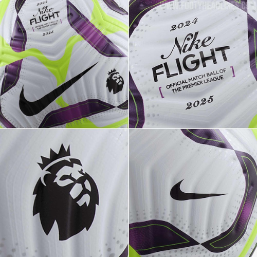 Flight Premier League 2024-2025 Soccer Ball Official Size 5 Match