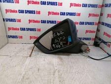 Seat Leon mk3 2014 PASSENGER SIDE ELECTRIC BLUE WING MIRROR