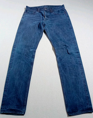 Railcar Fine Goods Selvedge Jeans Herren W 34 L 34 Monrovia blau Made in USA