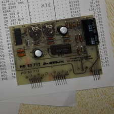 orgel dr böhm Platine HO83712  von Professional 2000 und Bau / Prüfanleitungen