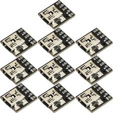 Mini USB To DIP Adapter Board Female Breakout 2.54mm Pitch 5 Pin 10 PCS