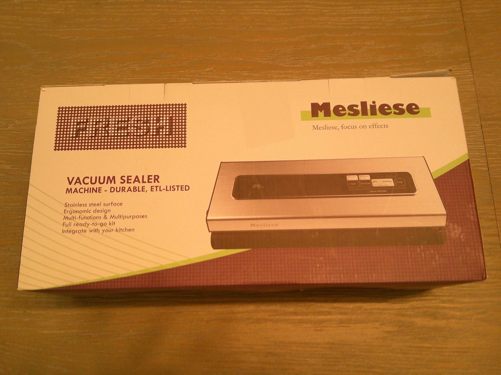 Vacuum Sealer Machine Powerful 90Kpa Precision 6-in-1 Compact Mesliese X.17