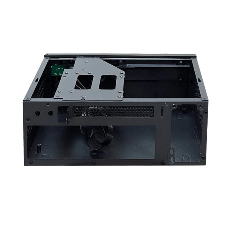 Pion Itx Mini-Gehäuse Stahl 1U-Netzteil Front-I/O-USB 2.0/3.0-Anschluss 4,15L - Bild 4 von 4