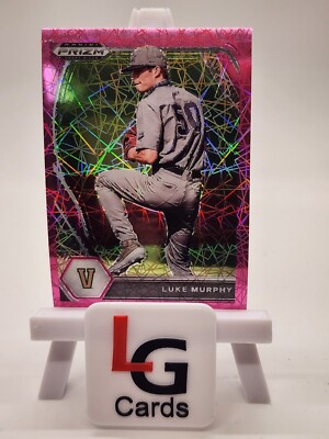 2021 Panini Prizm Draft Picks PINK VELOCITY PRIZM Luke Murphy #PDP110