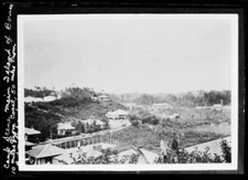 Camp Scene Near Borneo Showing Several Small Structures 1927 Calif - Old Photo