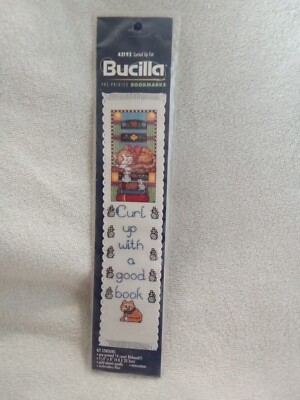 Burilla Bookmark 42192 Curled Up Cat