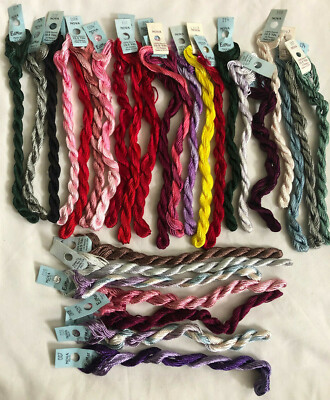 EdMar NOVA Brazilian threads, 29 skeins in assorted colours. 10 metres ...