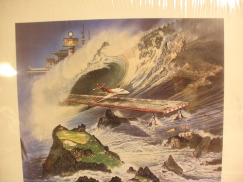 Leale Chapman Big Sur Mazza da golf surf e volo nuova in avvolgente e firmata - Foto 2 di 5