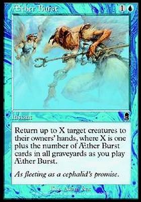 *MRM* ENGLISH 4x Aetherique Explosion - Aether Burst MTG ODY