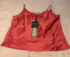 La Fuori Giovanna Nicolai Barbie Pink Cami Tank Women’s Size 2XL NWT