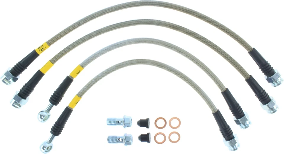 StopTech Rear Stainless Brake Line fits 07-12 Tahoe / 07-14 Escalade 950.66502 - Image 2 of 4