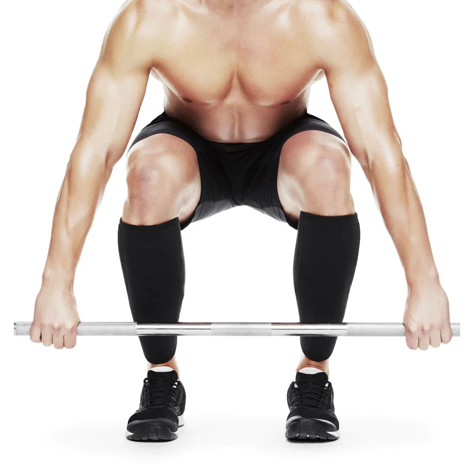 7mm Neoprene Shin Calf compression Sleeves for recovery Calf Compression -Pair - Image 4 of 4