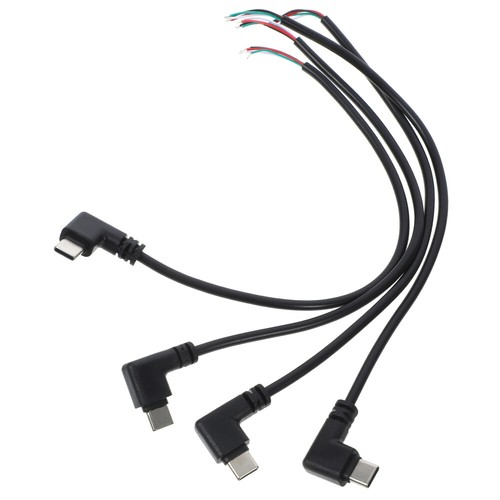 4 Pcs Right Angle Cable USB Set Type Type-c to 4-pin Wire - 第 12/12 張圖片