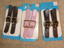 Lot of 3 Pairs Vintage E-Z Buckle Kiltie Tabs NOS