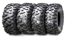 24x8-12 24x9-11 ATV Tires 00-06 Honda Fourtrax Rancher TRX350FM 350 4X4 Set 4