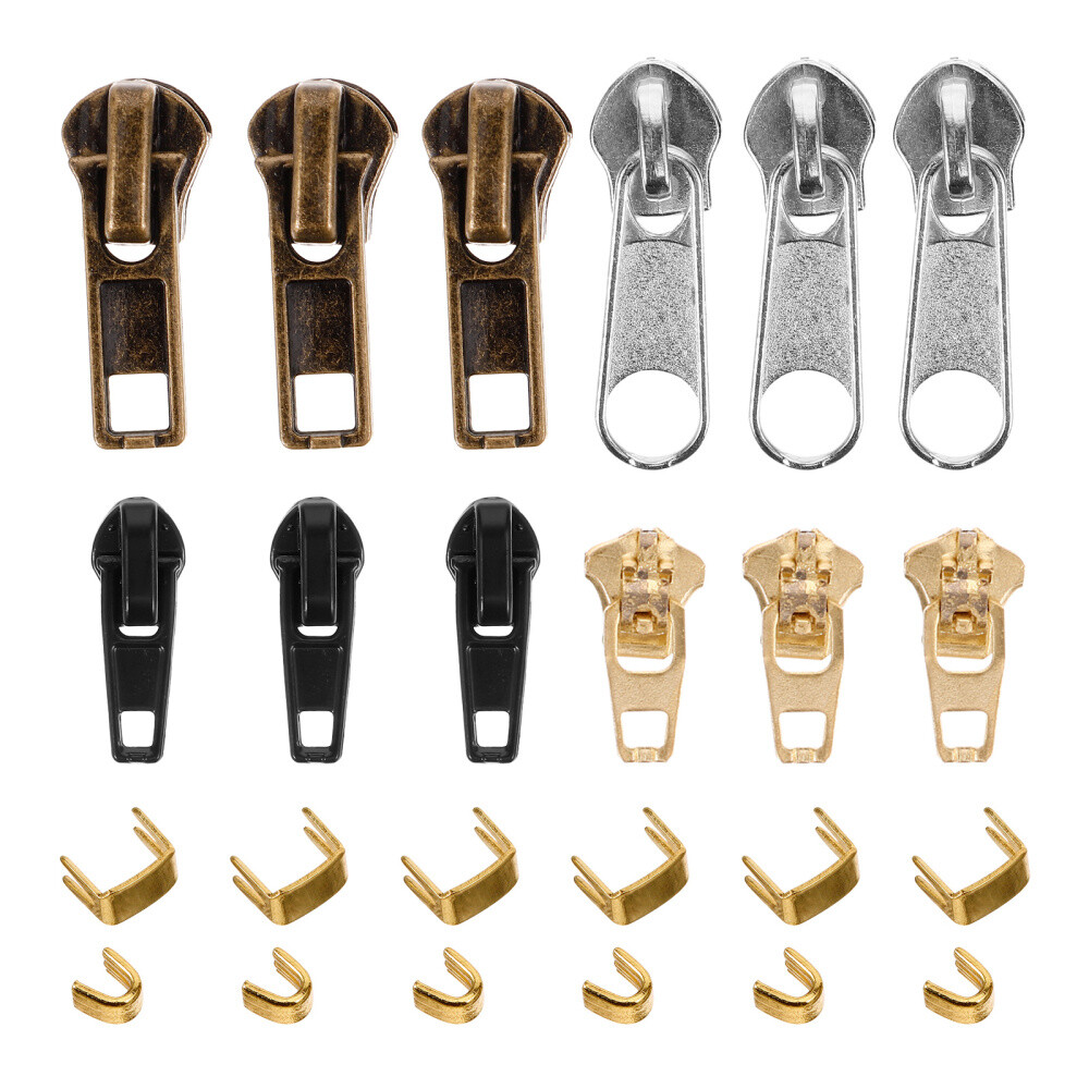 1 Set Zipper Pull Replacement Zipper Repair Kit Zipper Repair Accessory Zipper