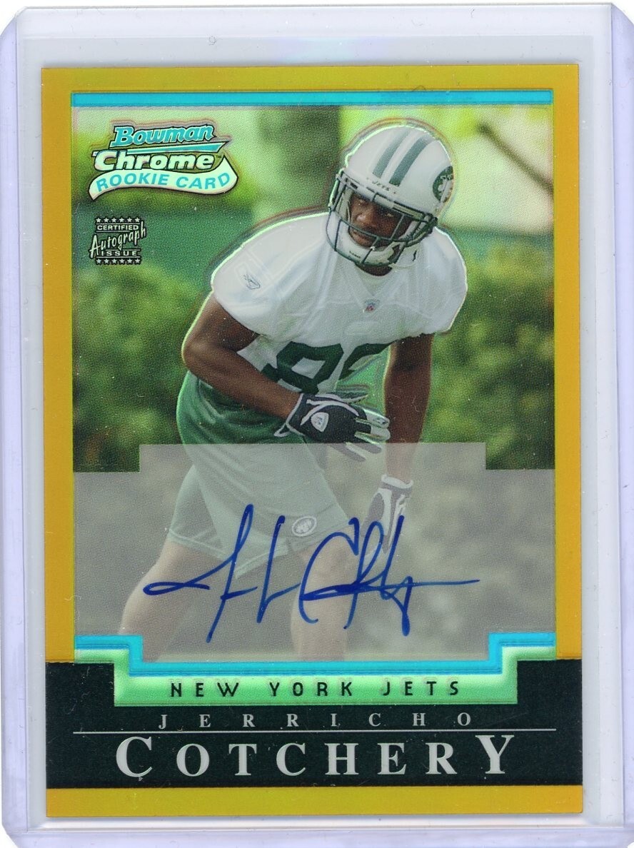 ⭐︎ Cherie⭐︎ 2004 Bowman Chrome Gold Refractor Rookie Autograph #240