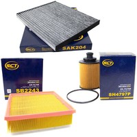 Inspektionspaket Filterset SCT FüR Opel Corsa D Kasten 1.3 Cdti S07 75 PS 90 PS