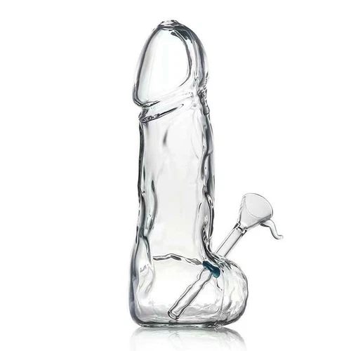 8 Zoll Penis Glaspfeife dickes Glas Bong Glas Tabak Rauchen Wasserpfeifen 🙂 - Bild 3 von 11