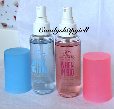 NEW SOL DE JANEIRO Fragrance DO NOT DISTURB/WHEN IN RIO Perfume Mists 90ml.