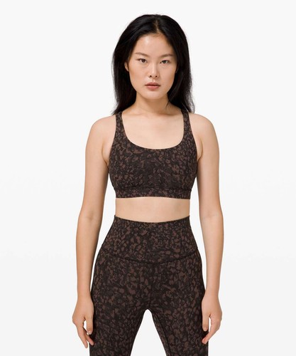 NWT Lululemon Energy Bra - Wild Thing 