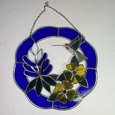 3D STAINED GLASS WINDOW HANGING BEAUTIFUL UNIQUE PIECE