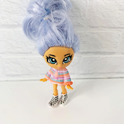 B Pack Deluxe Reina Reef Collectible Doll Purple Hair Blue Eyes 4 Inches