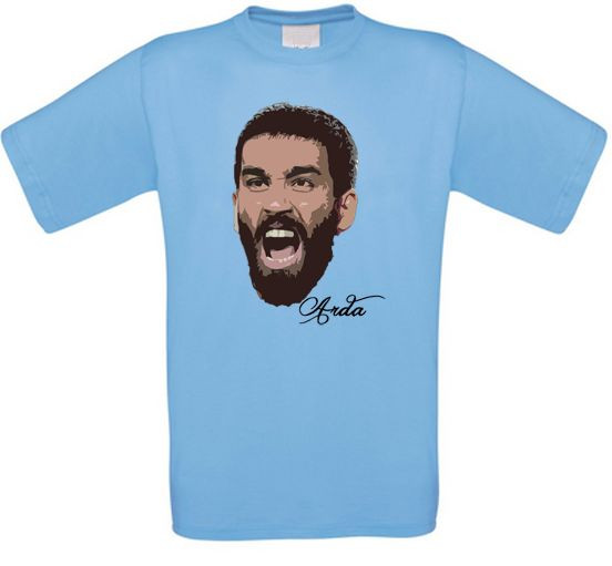 Arda Turan Turquía Barcelona Camiseta de Todos los Tamaños Nuevos