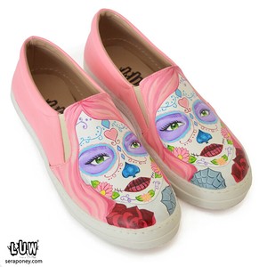 sugar skull shoes vans