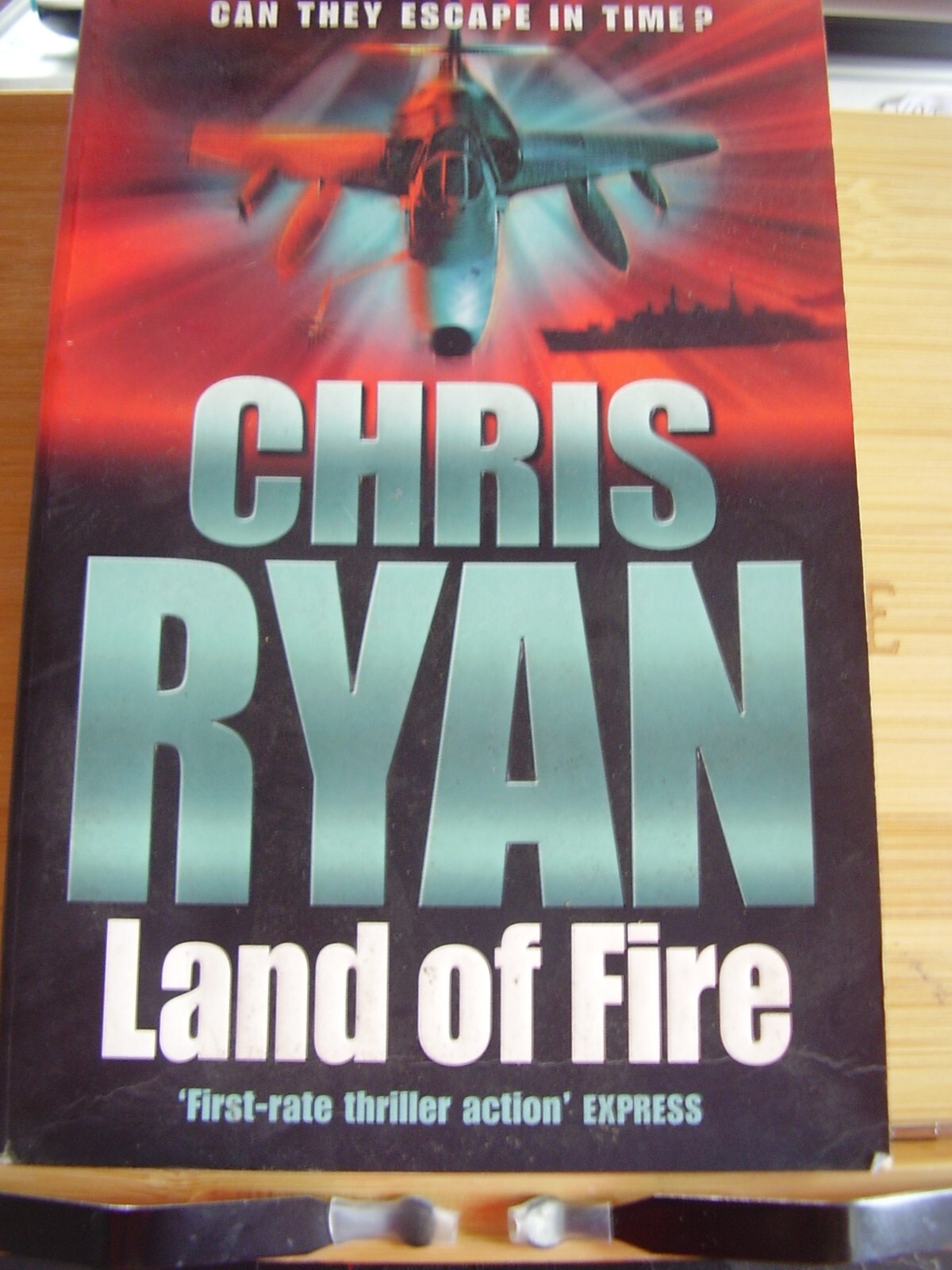 Land of Fire by Chris Ryan (Paperback, 2002) Author signed copy