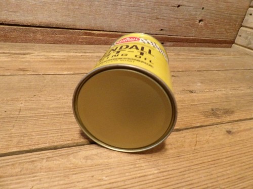 OLIO DA CORSA VINTAGE KENDALL GT-1 NOS FULL QUART CAN COMPOSITO - Foto 7 di 7