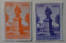 Dominican Republic Stamps, 1937, sc#330-31, Mint, Hinged, OG