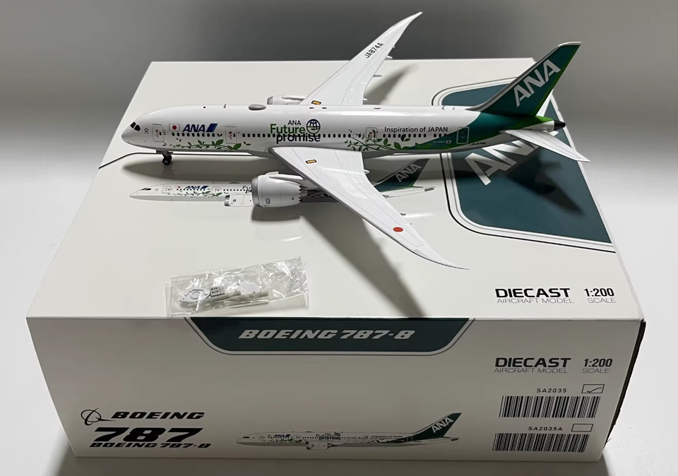 JC WINGS ANA 787-8 1/200 航空機・ヘリコプター JC WINGS ANA 787-8 1/200